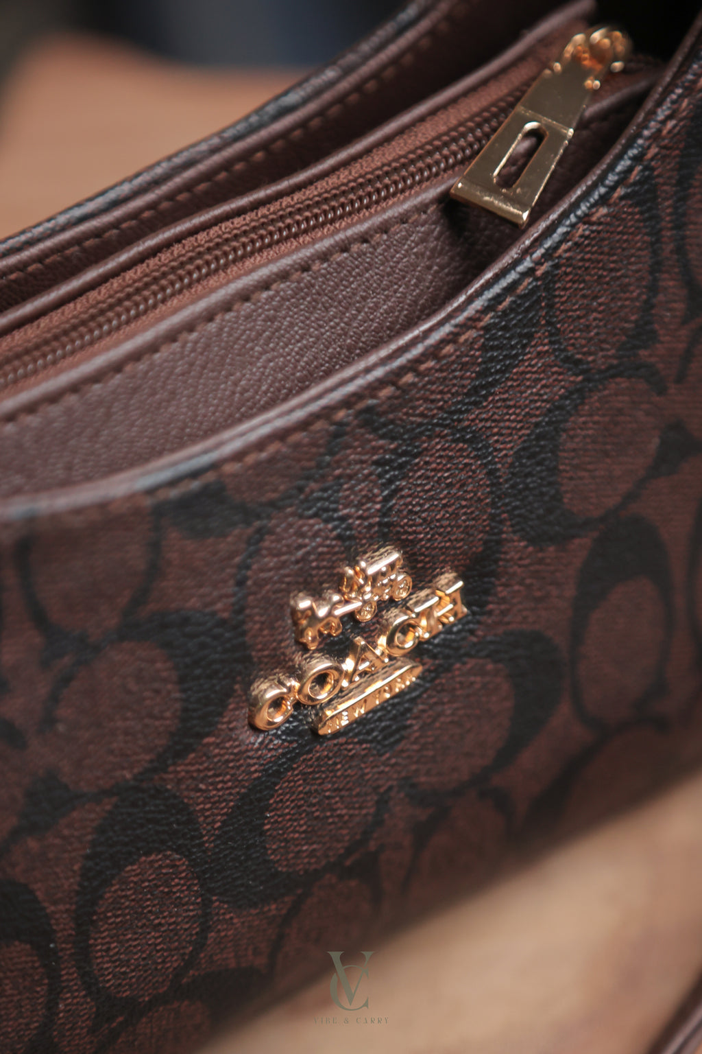 Coach Brown Luxe Curve - Limited Edition