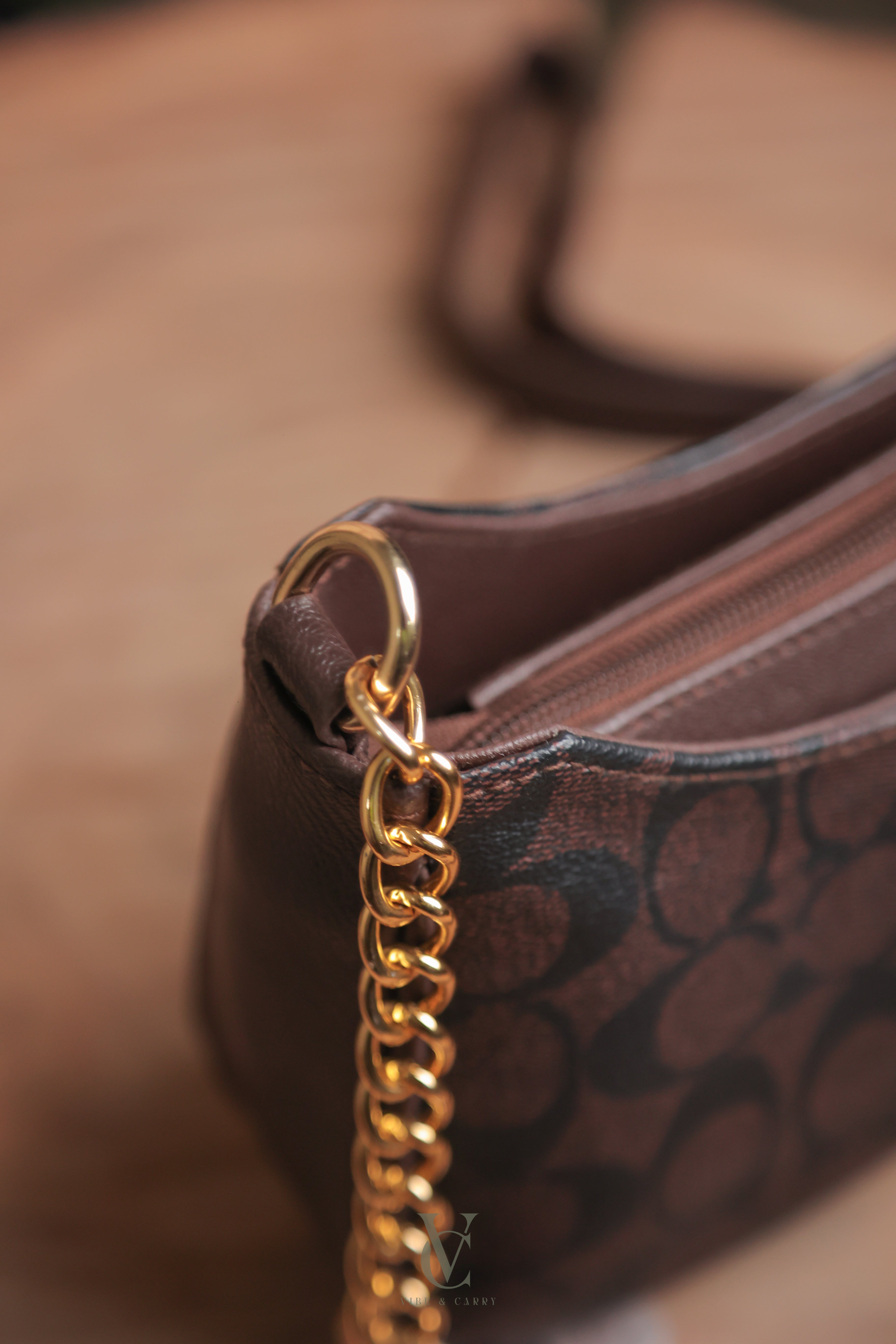 Coach Brown Luxe Curve - Limited Edition