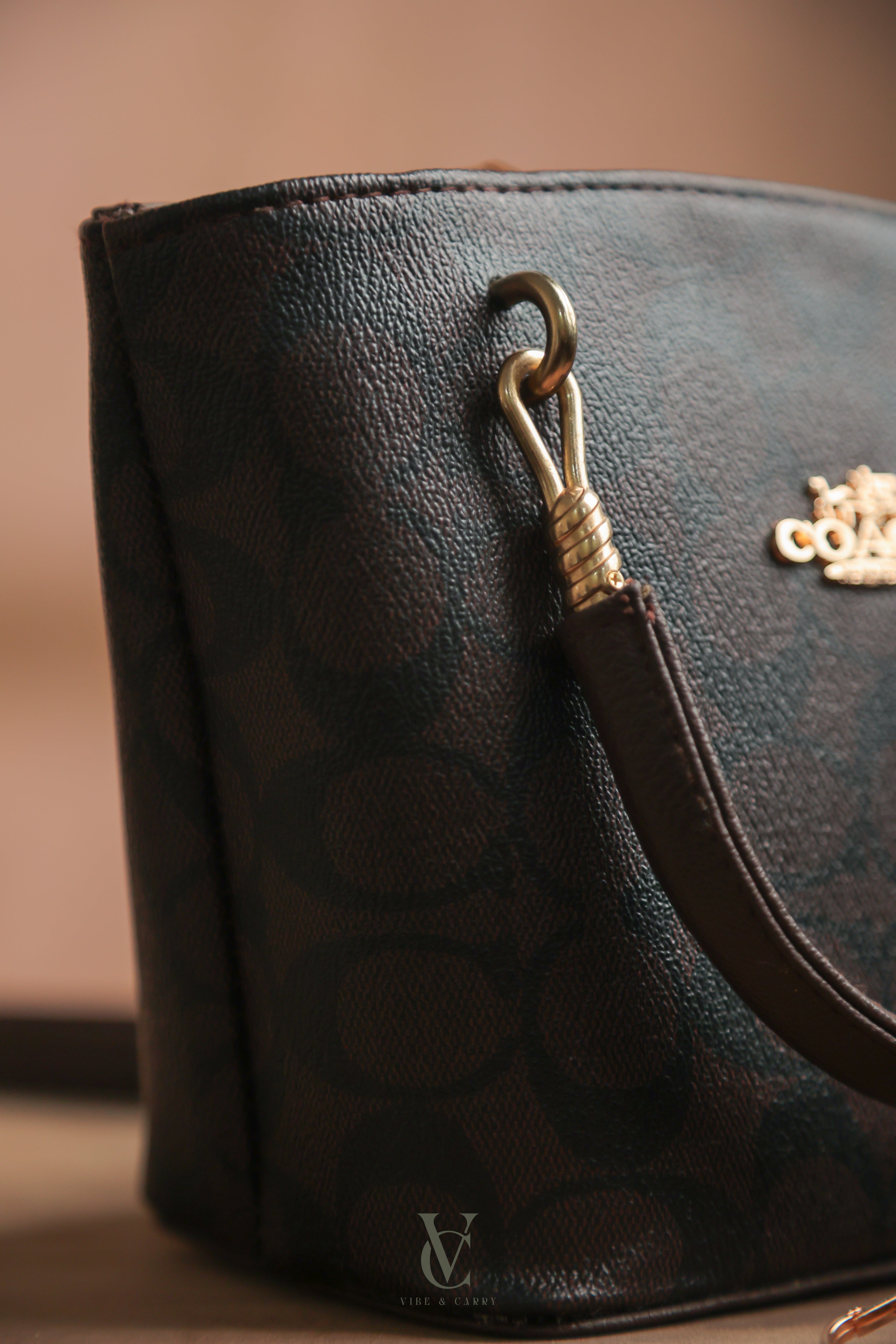 Coach Premium Bucket Bag - Brown