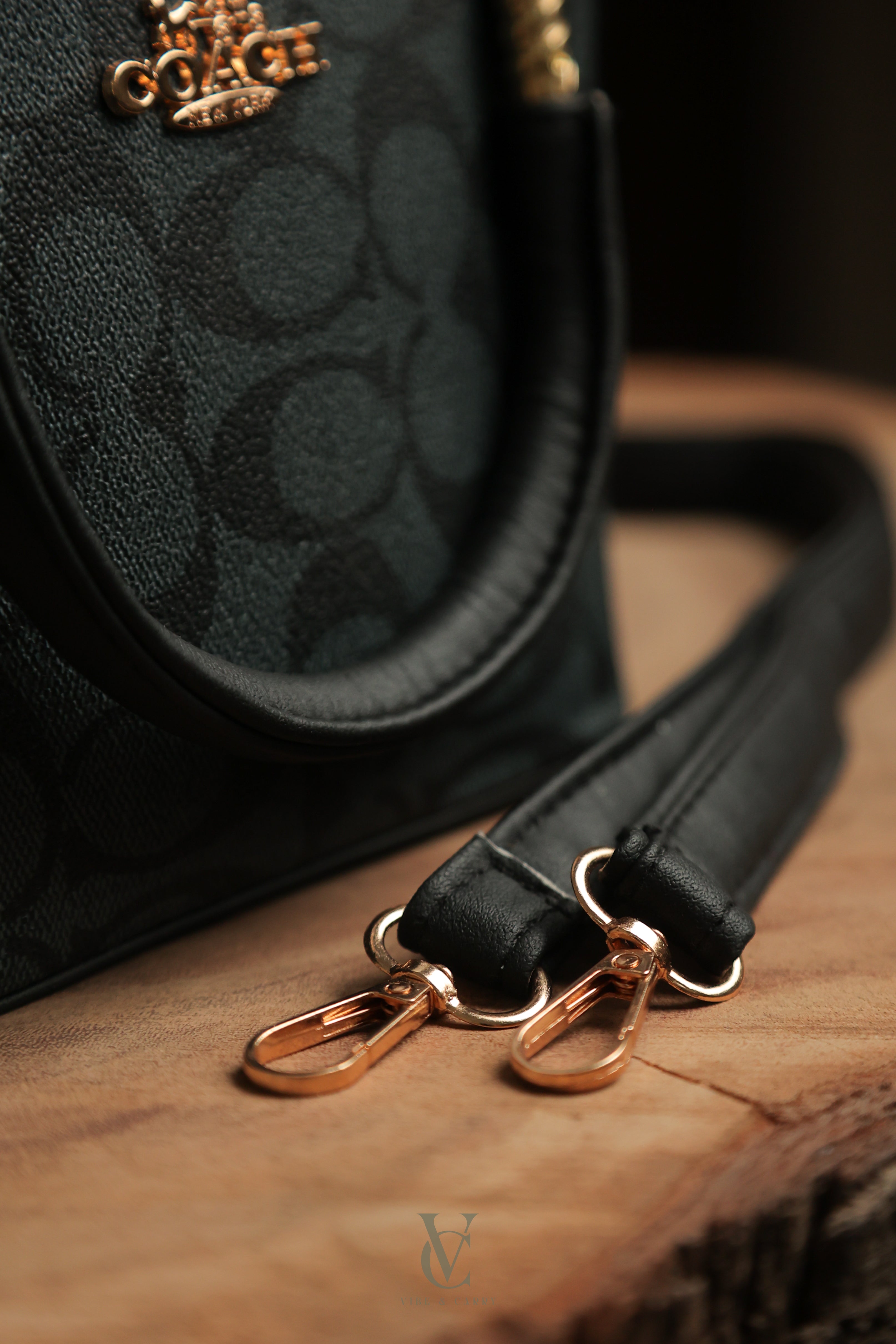 Coach Premium Bucket Bag - Black