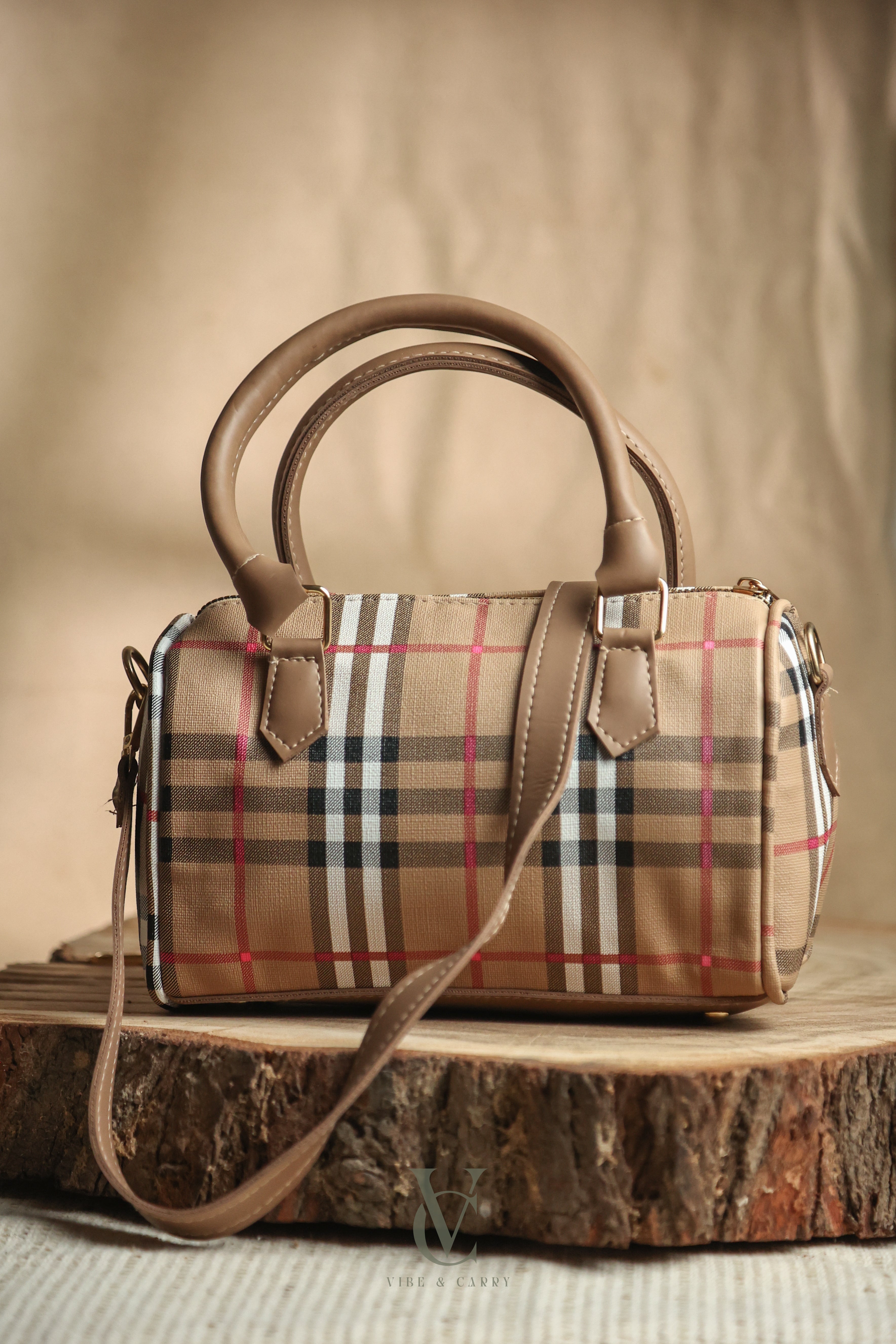 Burberry Vintage Barrel Bag