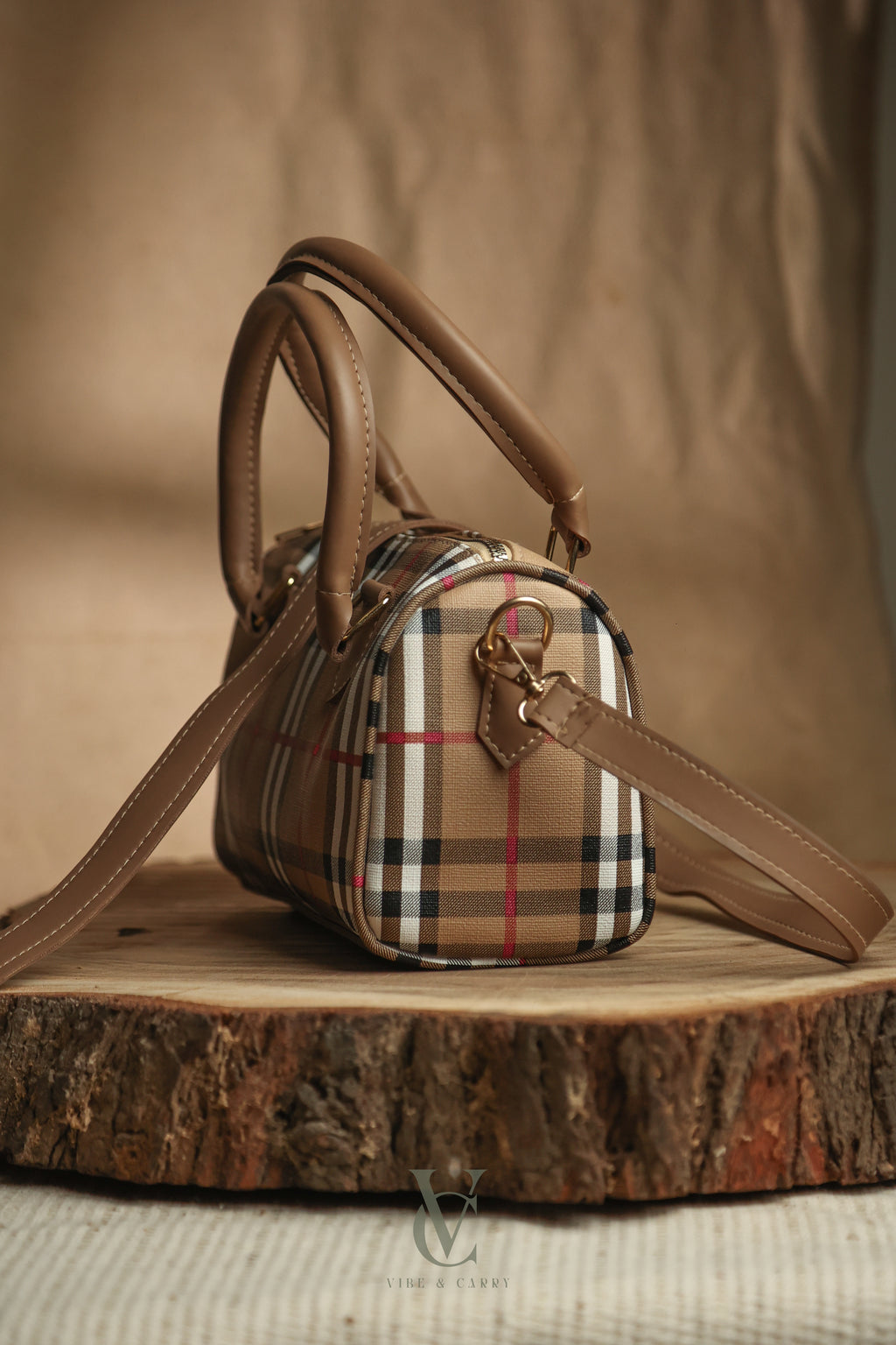 Burberry Vintage Barrel Bag