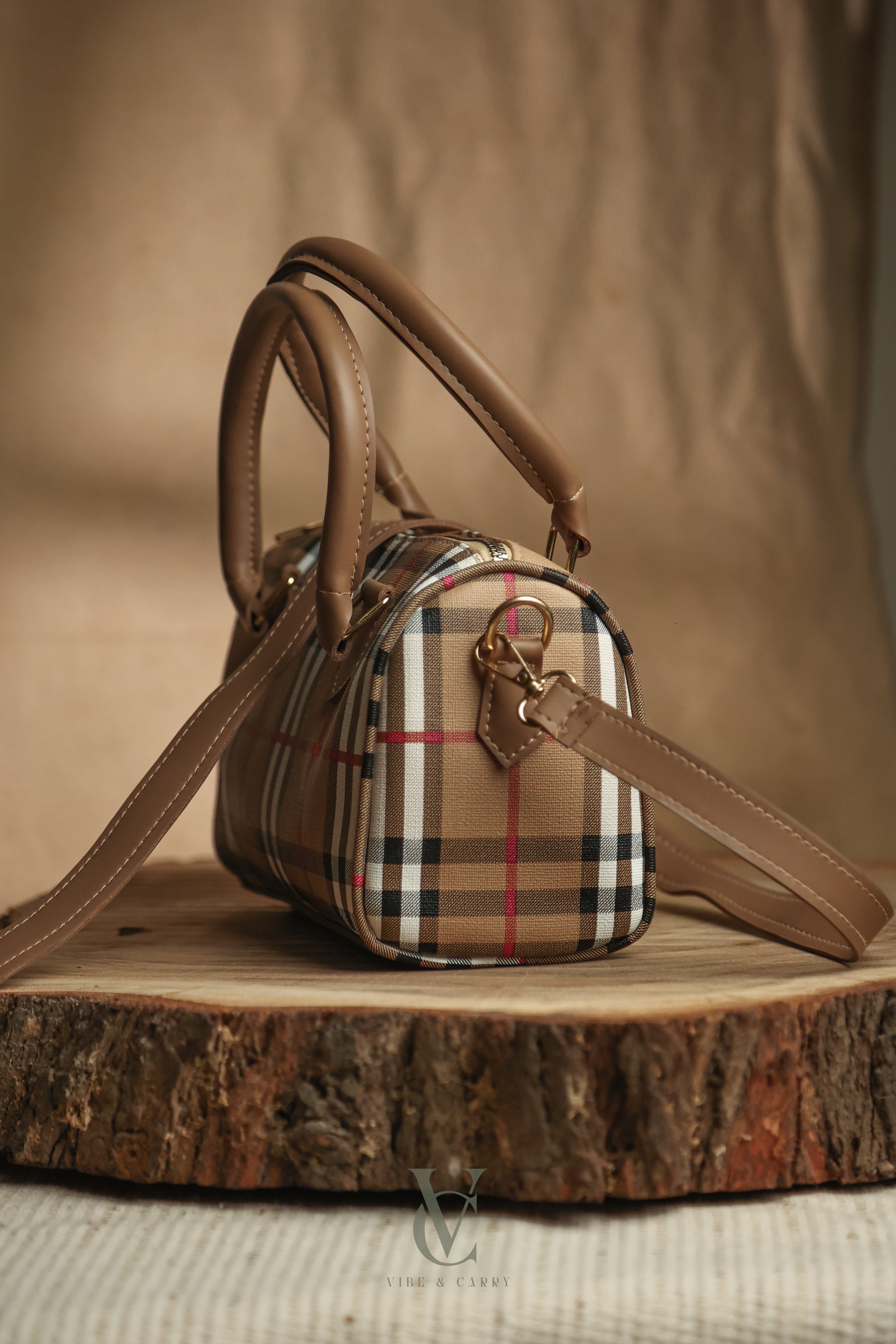 Burberry Vintage Barrel Bag